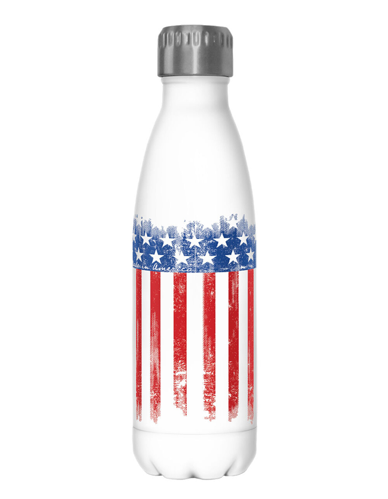 AMERICA 17 oz Distress Flag Water Bottle image number 1