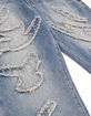 CALIBER Munition Mens Studded Frayed Straight Jeans image number 2