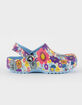 CROCS Classic Retro Floral Girls Clogs image number 2