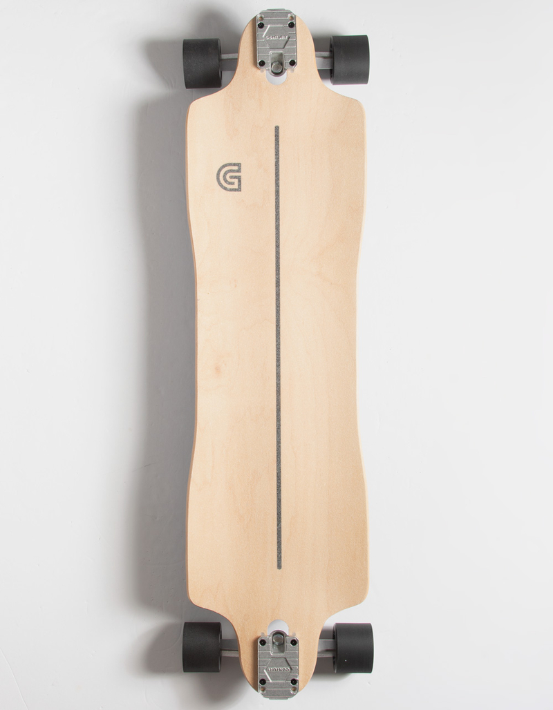GOLDCOAST Underwing  36.5" Drop Through Longboard Skateboard image number 1