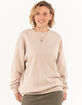 FULL TILT Essentials Womens Oversized Crewneck Sweatshirt image number 1