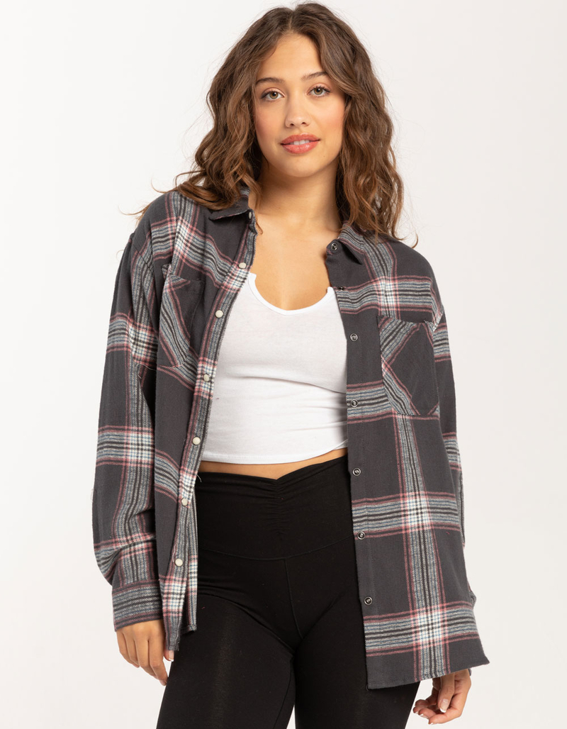 RSQ Womens Basic Flannel image number 0