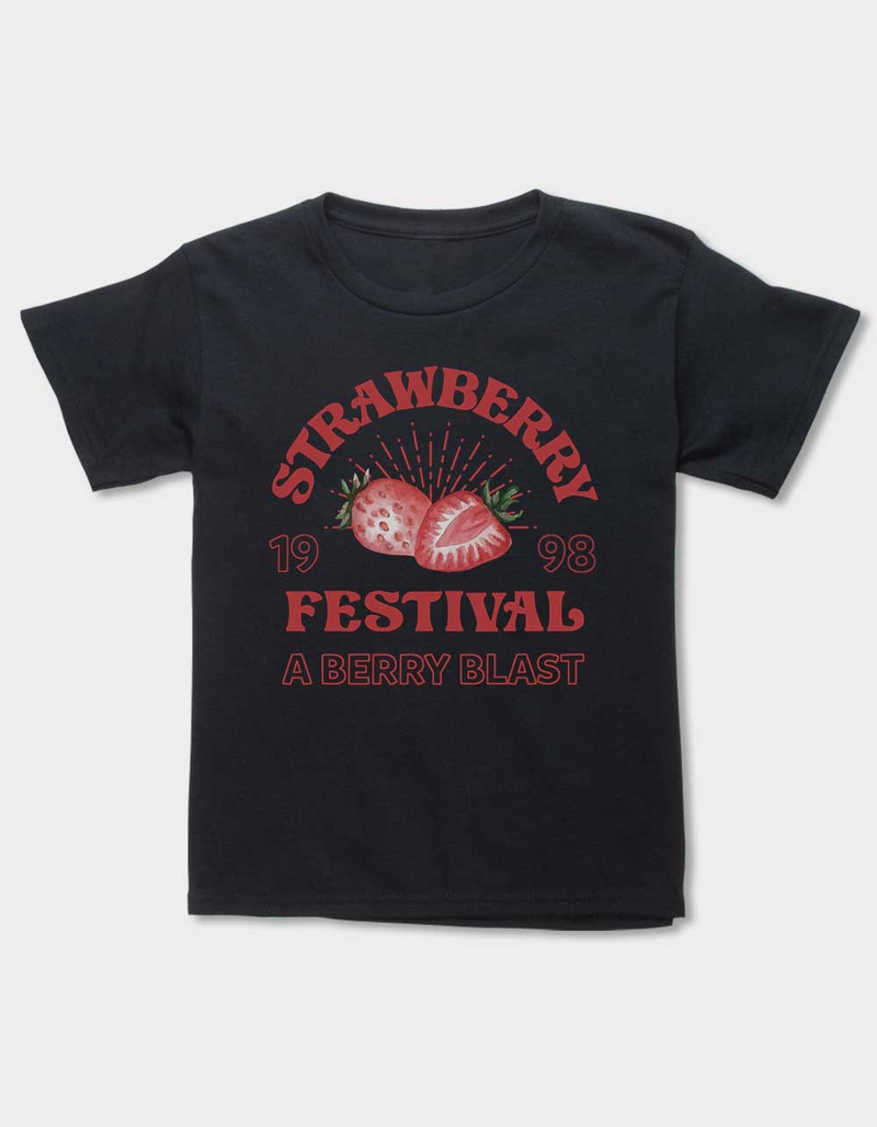 STRAWBERRY Berry Blast Festival Unisex Kids Tee image number 0