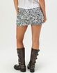 FULL TILT Micro Sequin Womens Mini Skort image number 4