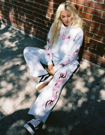 FULL TILT Tattoo Womens Baggy Sweatpants Primary Image