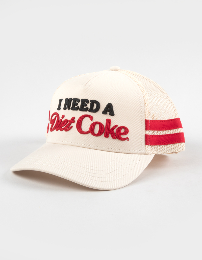 AMERICAN NEEDLE I Need A Diet Coke Womens Trucker Hat image number 0