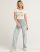 FULL TILT Oranges Womens Ringer Tee image number 4