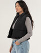 RSQ Puffer Womens Crop Vest image number 6