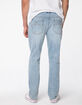 RSQ Mens Relaxed Taper Light Vintage Destroyed Jeans image number 4