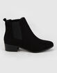 SODA Womens Black Chelsea Boots image number 2