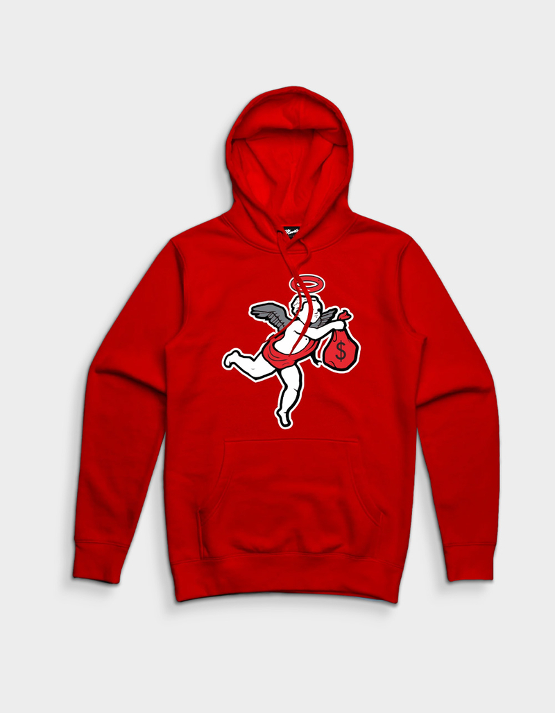 HASTAMUERTE Chenille Patch Angel Mens Hoodie image number 0