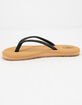 VOLCOM Vibes Sand & Black Girls Sandals image number 4