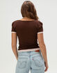 VON DUTCH Layered Womens Tee image number 4