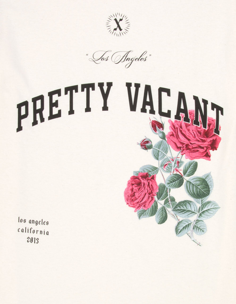 PRETTY VACANT Roses Mens Tee image number 1