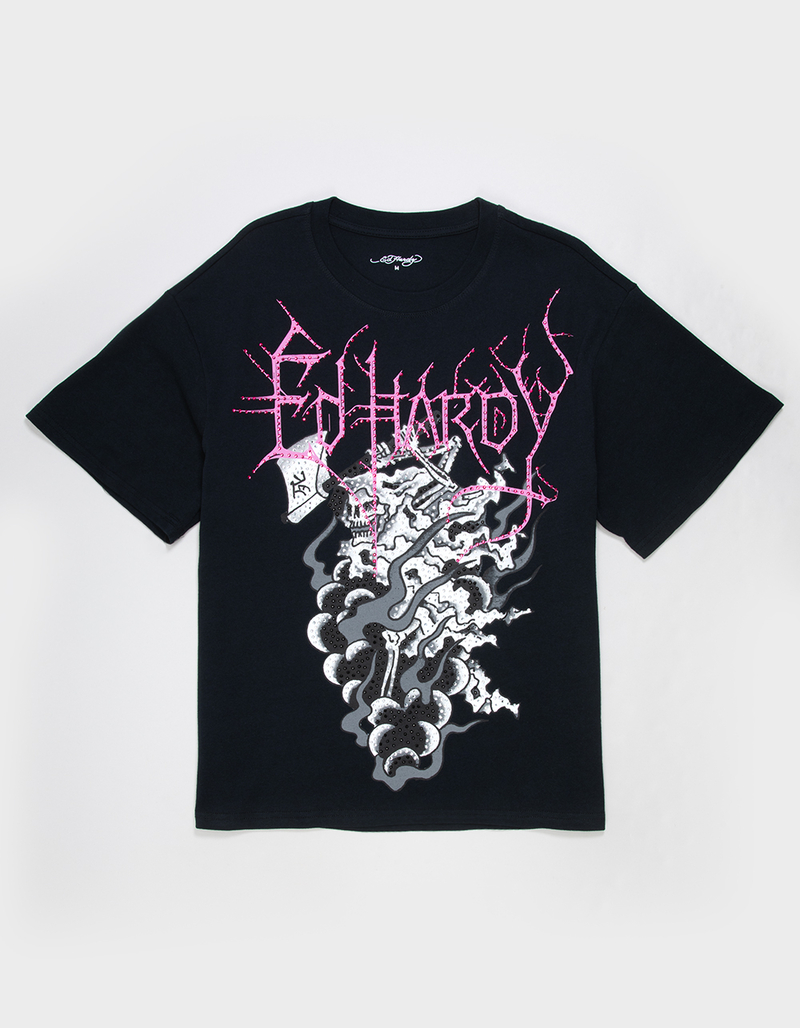 ED HARDY Ghost Mens Boxy Tee image number 0