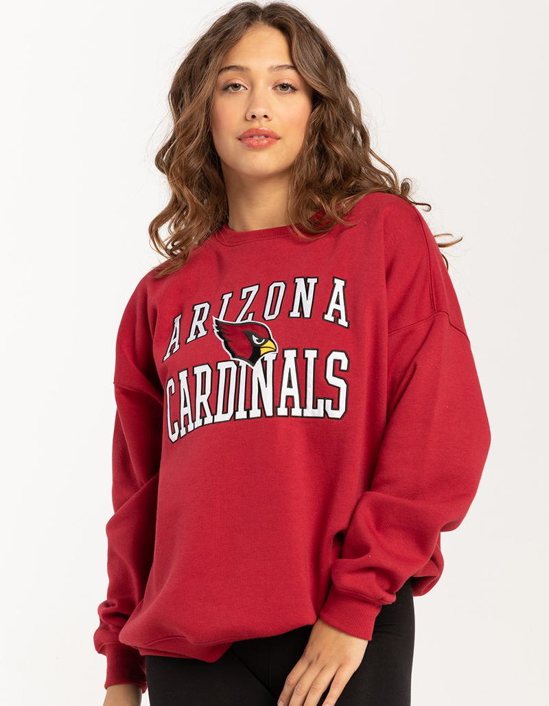 NFL Arizona Cardinals Embroidered Womens Crewneck Sweatshirt image number 0