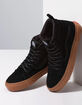 VANS Sk8-Hi MTE Black & Gum Shoes image number 3