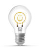 TRNDY TECH Smiley Filament LED Light Bulb image number 2