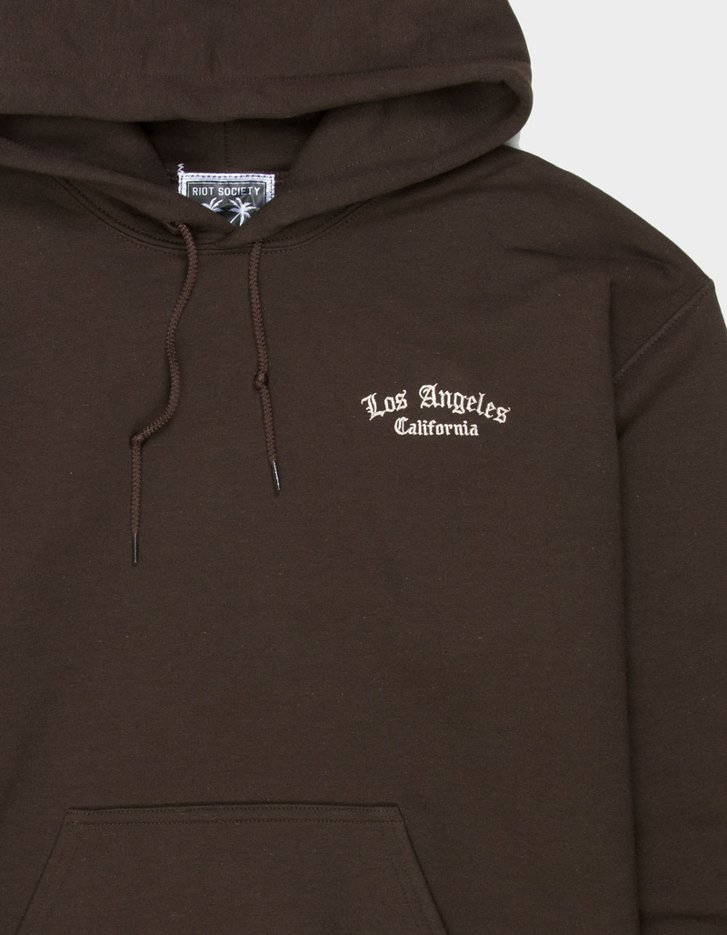 RIOT SOCIETY LA Embroidered Mens Hoodie image number 2