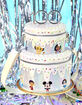 LOUNGEFLY Disney100 Anniversary Celebration Cake Crossbody Bag image number 7