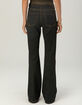 WEST OF MELROSE Low Rise Lace Up Womens Bootcut Jeans image number 4