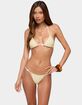 EDIKTED Evana Bead Triangle Bikini Top image number 2