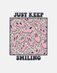 STICKER CABANA Just Keep Smiling Sticker image number 1
