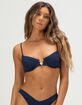 DAMSEL Texture Underwire Bikini Top image number 2