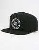 BRIXTON Oath III Mens Snapback Hat image number 1