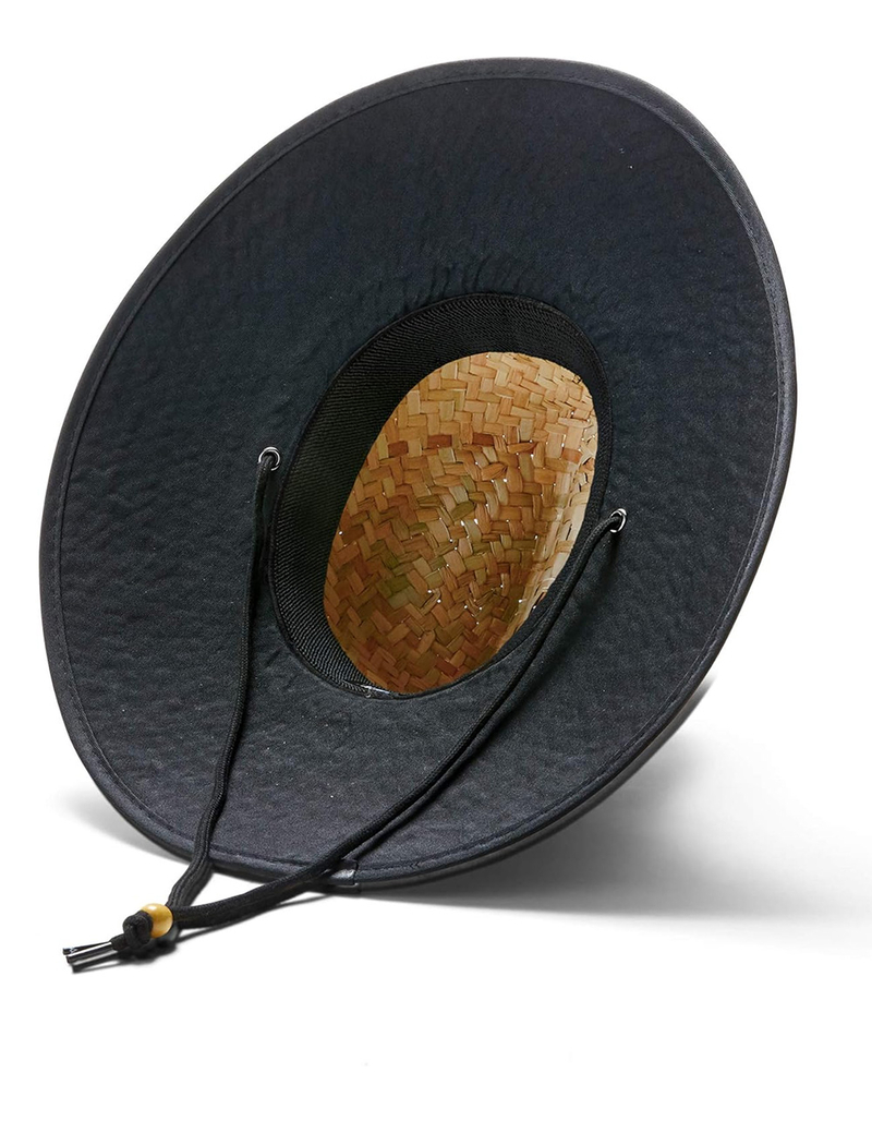 HEMLOCK HAT CO. Blackout Straw Lifeguard Hat image number 1