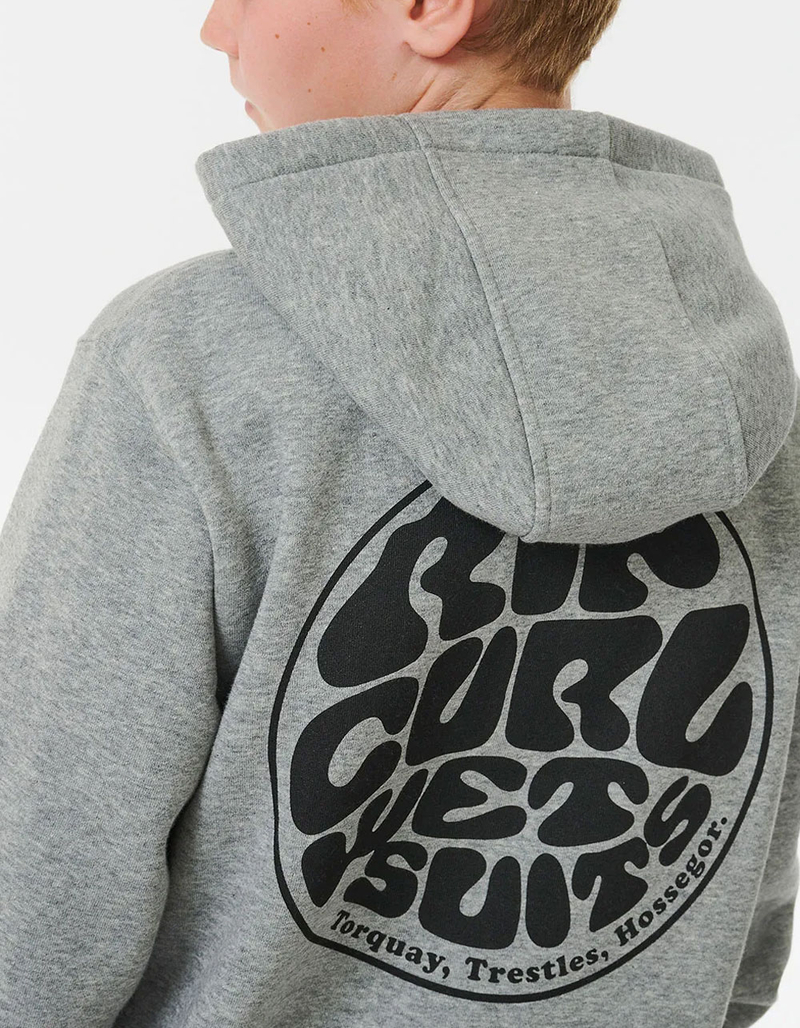 RIP CURL Wetsuit Icon Boys Zip-Up Hoodie image number 3