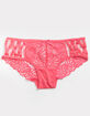 FULL TILT All Over Lace Hot Pink Bikini Panties image number 1