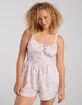 FULL TILT Corset Womens Romper image number 1