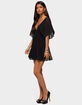 EDIKTED Rosalee Chiffon Babydoll Mini Dress image number 5