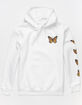 BLUE CROWN Butterfly Mens Hoodie image number 1