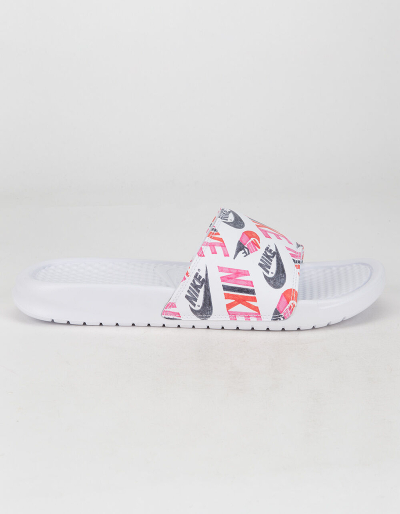 NIKE Benassi JDI Print Womens Slide Sandals image number 2