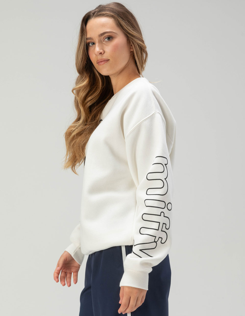 MIFFY Womens Crewneck Sweatshirt image number 2