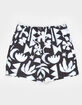 RSQ Mens Abstract 5" Swim Shorts image number 1