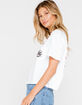 VOLCOM Pocket Dial Womens Crop Tee image number 3