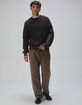 RSQ Mens Washed Crewneck Sweater image number 6