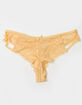FULL TILT Everlasting Dream Yellow Thong image number 1