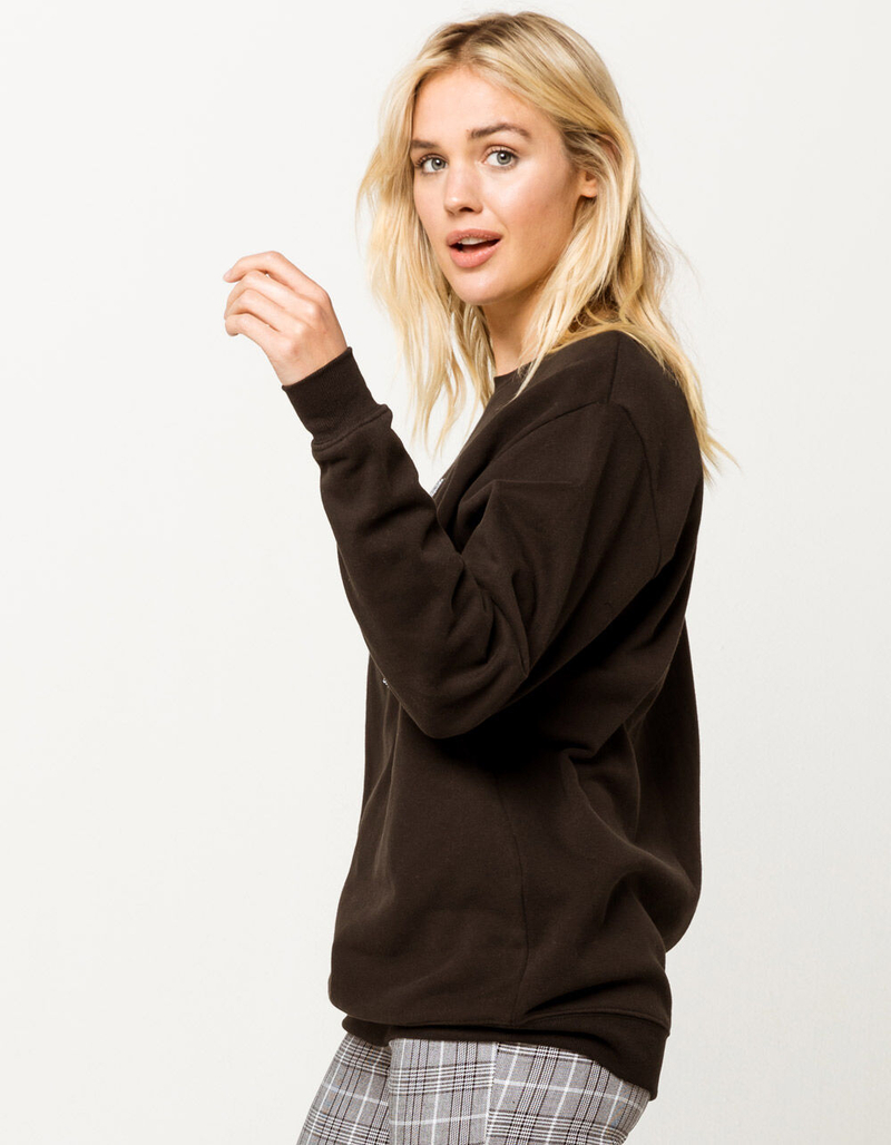 FULL TILT Dancing Skeleton Womens Sweatshirt image number 2