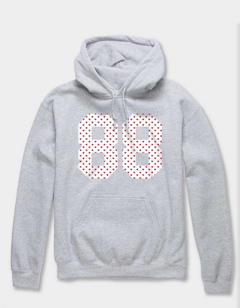 88 Heart Fill Unisex Hoodie image number 0