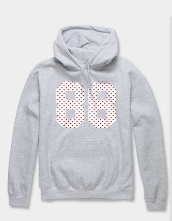 88 Heart Fill Unisex Hoodie Primary Image