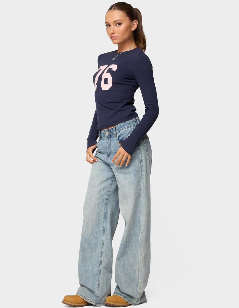 EDIKTED 76 Long Sleeve Tee image number 3