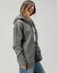 SANTA CRUZ Scrawl Dot Womens Zip-Up Hoodie image number 3
