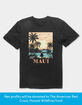HAWAII Maui Hula Dancer Unisex Tee image number 1