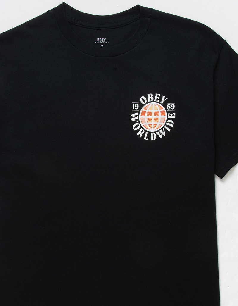 OBEY Global Icon Mens Tee image number 2