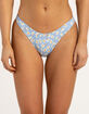 BILLABONG Don't Be Blue Cheeky Hike Bikini Bottoms image number 4