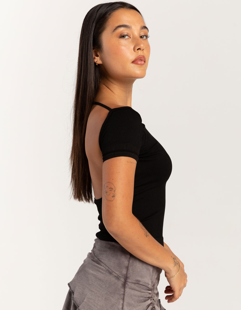 BDG Urban Outfitters Alicia  Backless Rib Womens Top image number 2